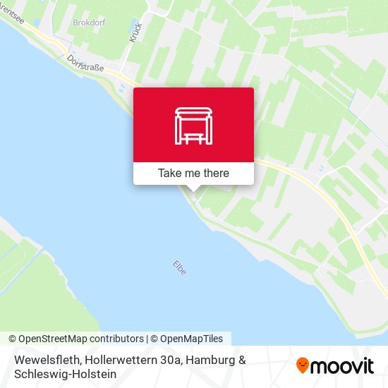 Wewelsfleth, Hollerwettern 30a map