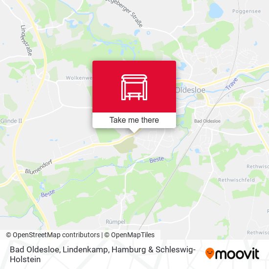 Bad Oldesloe, Lindenkamp map