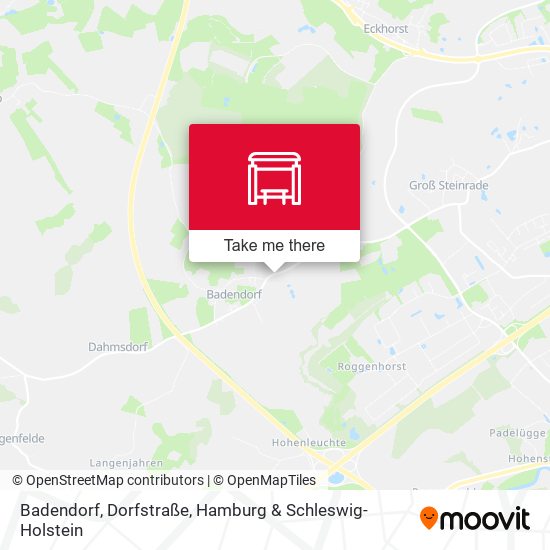Badendorf, Dorfstraße map