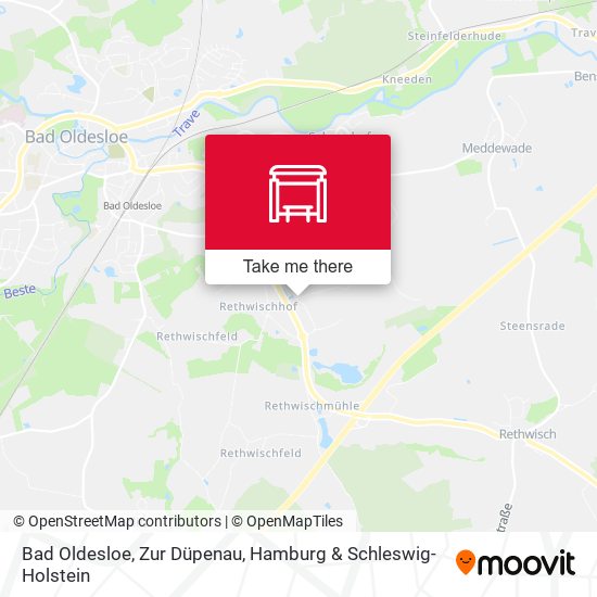 Bad Oldesloe, Zur Düpenau map