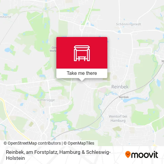 Карта Reinbek, am Forstplatz