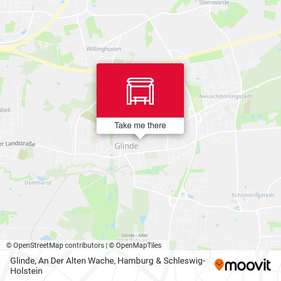 Glinde, An Der Alten Wache map