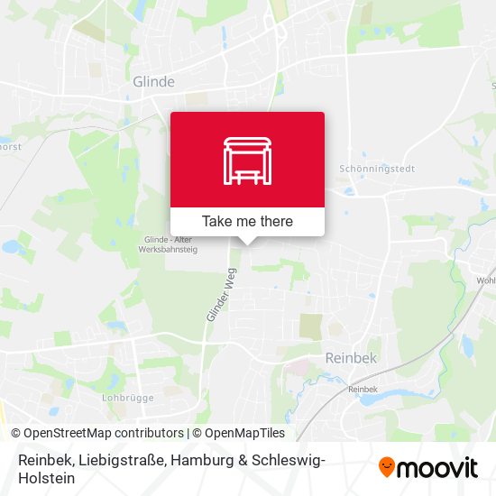 Reinbek, Liebigstraße map