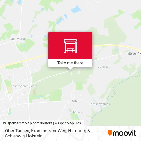 Карта Oher Tannen, Kronshorster Weg