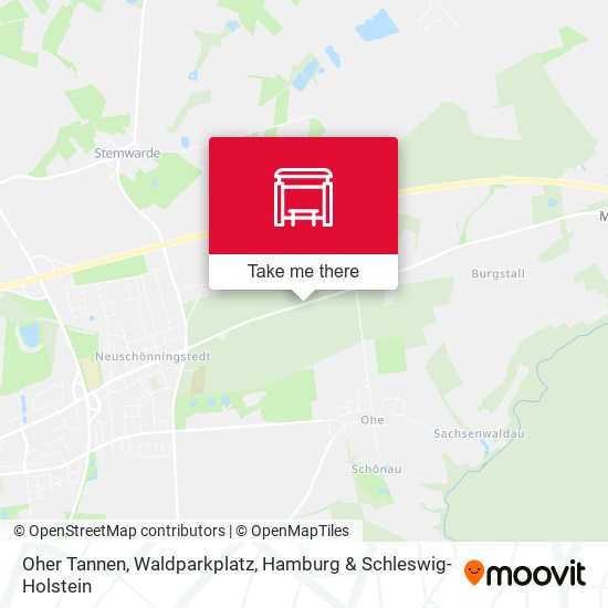 Oher Tannen, Waldparkplatz map