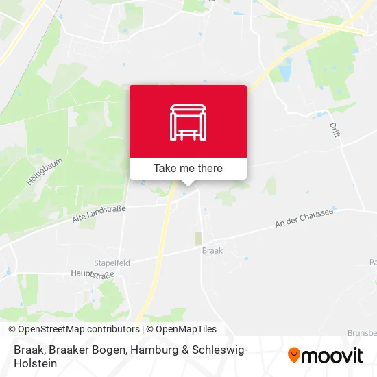 Карта Braak, Braaker Bogen