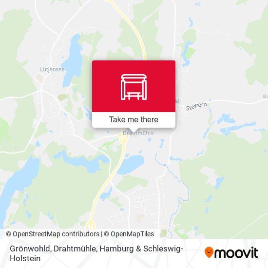 Grönwohld, Drahtmühle map