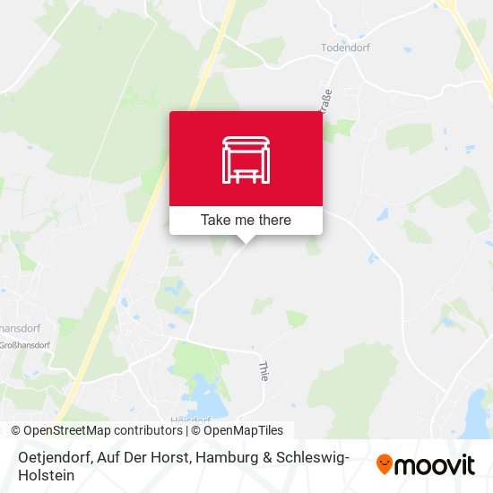 Oetjendorf, Auf Der Horst map