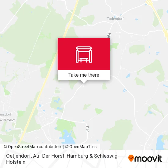 Карта Oetjendorf, Auf Der Horst