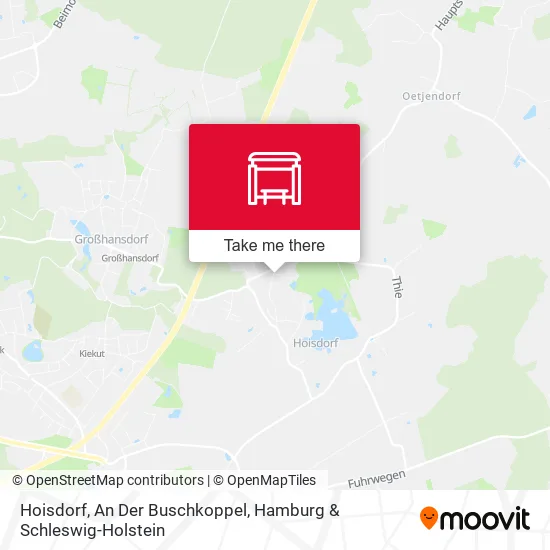 Карта Hoisdorf, An Der Buschkoppel