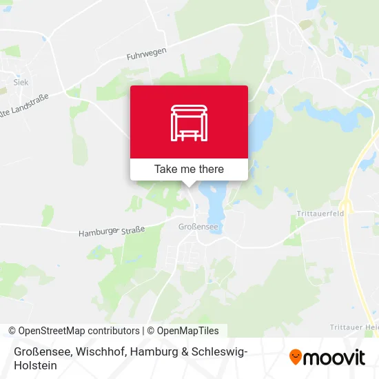 Карта Großensee, Wischhof