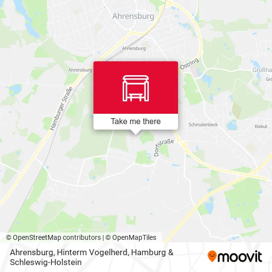 Карта Ahrensburg, Hinterm Vogelherd