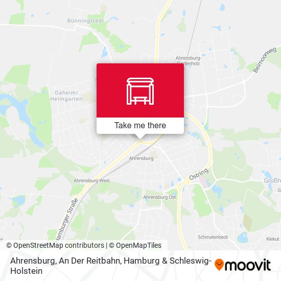 Ahrensburg, An Der Reitbahn map