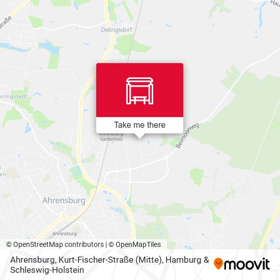 Ahrensburg, Kurt-Fischer-Straße (Mitte) map