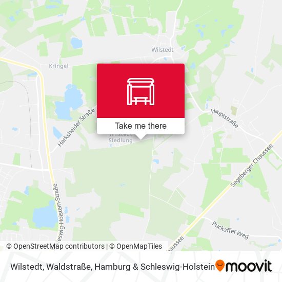 Wilstedt, Waldstraße map