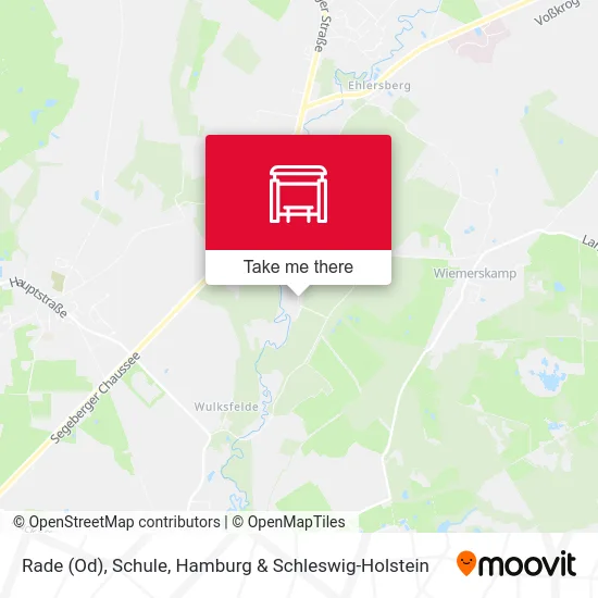 Rade (Od), Schule map