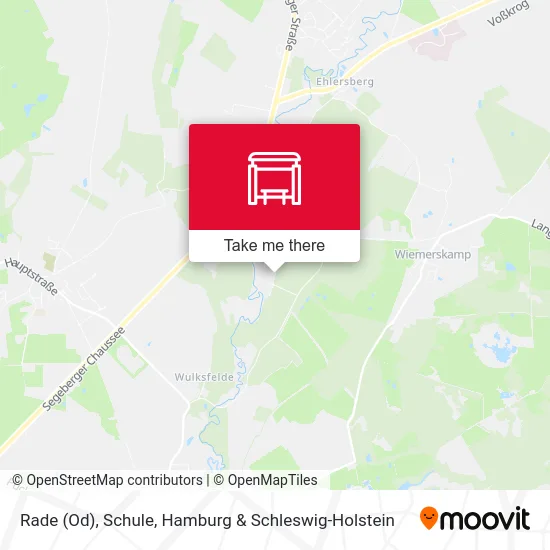 Rade (Od), Schule map