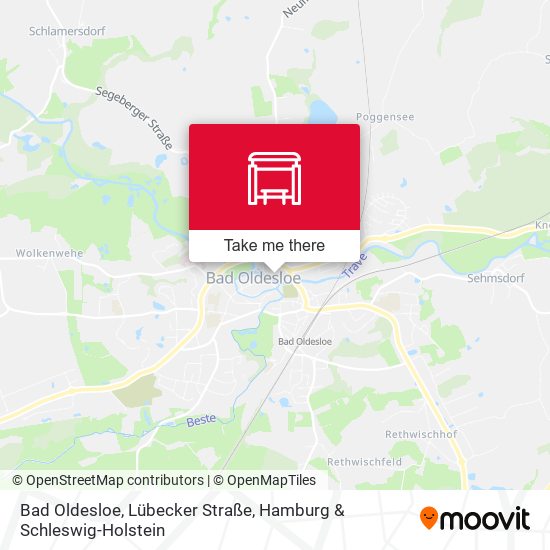 Bad Oldesloe, Lübecker Straße map