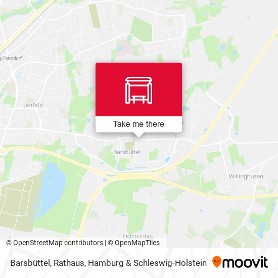 Barsbüttel, Rathaus map