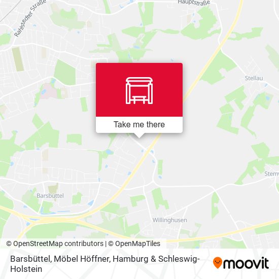 Barsbüttel, Möbel Höffner map