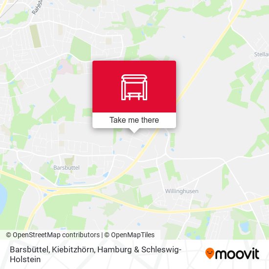 Barsbüttel, Kiebitzhörn map