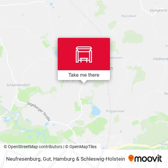 Карта Neufresenburg, Gut