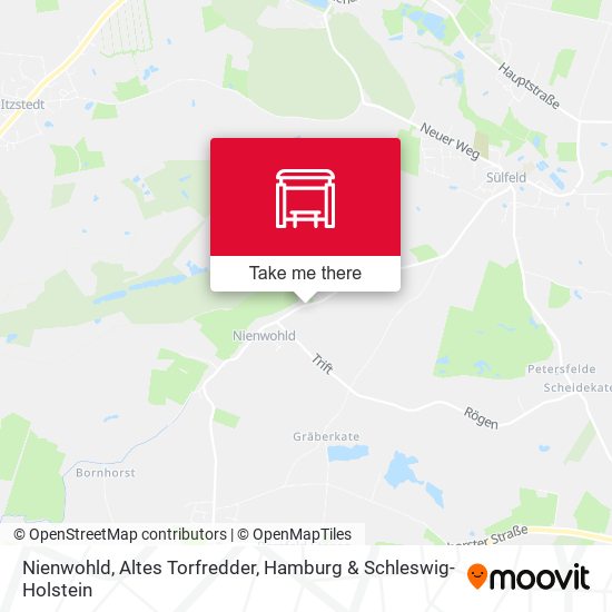 Nienwohld, Altes Torfredder map
