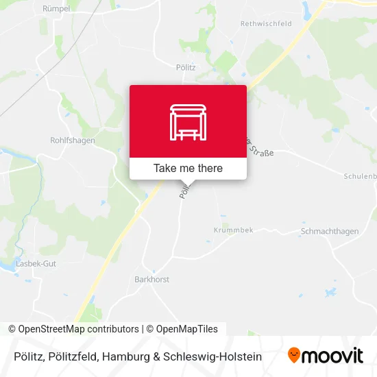 Карта Pölitz, Pölitzfeld