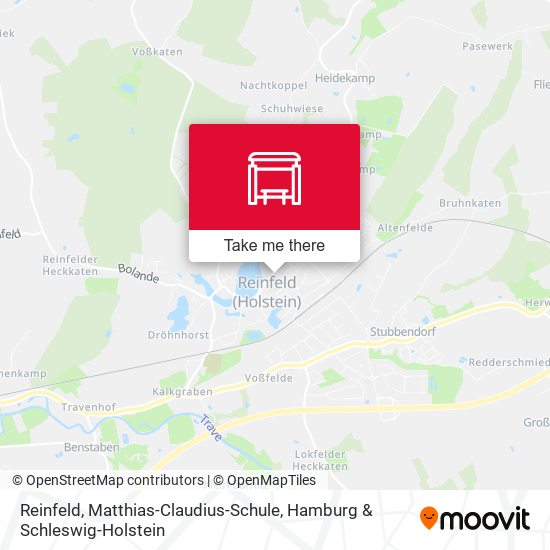 Reinfeld, Matthias-Claudius-Schule map