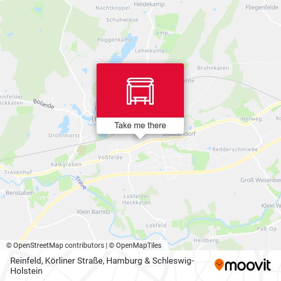 Reinfeld, Körliner Straße map