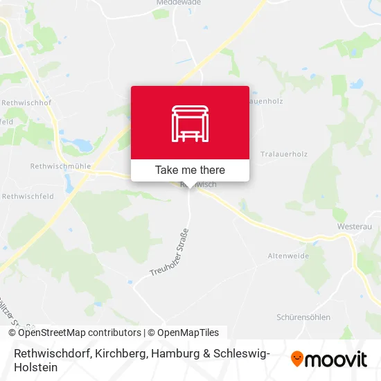 Карта Rethwischdorf, Kirchberg