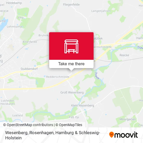 Карта Wesenberg, Rosenhagen