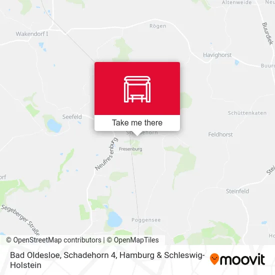 Карта Bad Oldesloe, Schadehorn 4