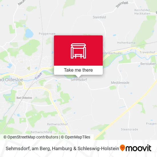 Карта Sehmsdorf, am Berg