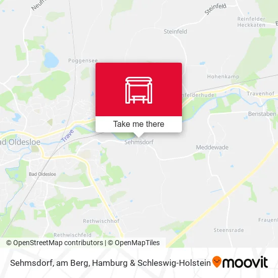 Карта Sehmsdorf, am Berg