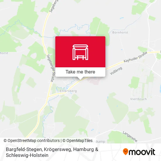 Карта Bargfeld-Stegen, Krögersweg