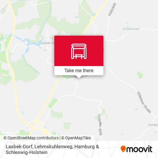 Lasbek-Dorf, Lehmskuhlenweg map