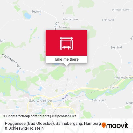 Poggensee (Bad Oldesloe), Bahnübergang map