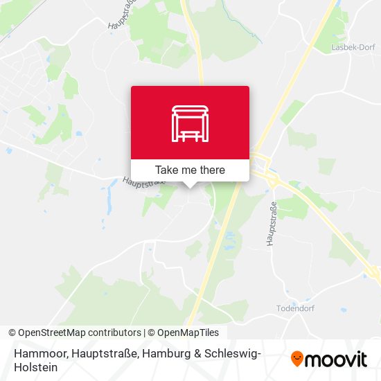Hammoor, Hauptstraße map