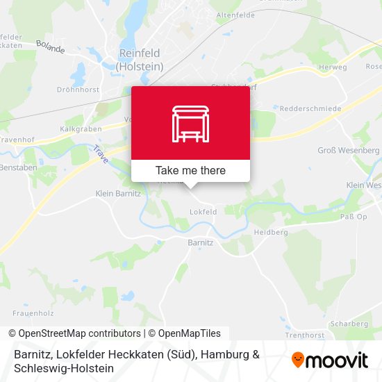 Barnitz, Lokfelder Heckkaten (Süd) map