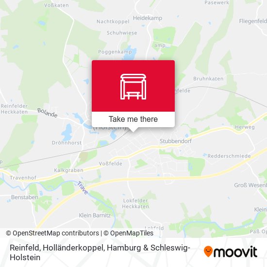 Reinfeld, Holländerkoppel map