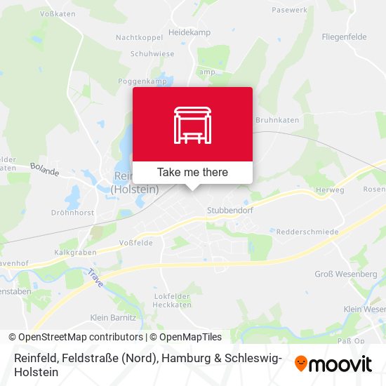 Reinfeld, Feldstraße (Nord) map