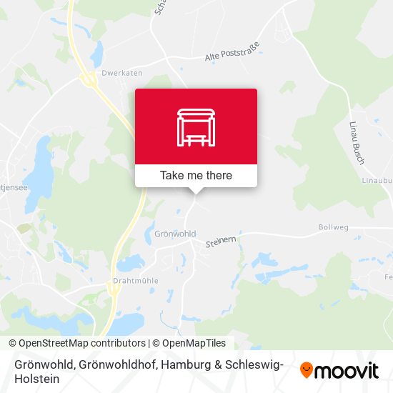 Grönwohld, Grönwohldhof map