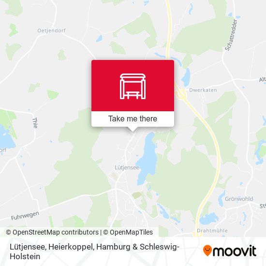 Lütjensee, Heierkoppel map