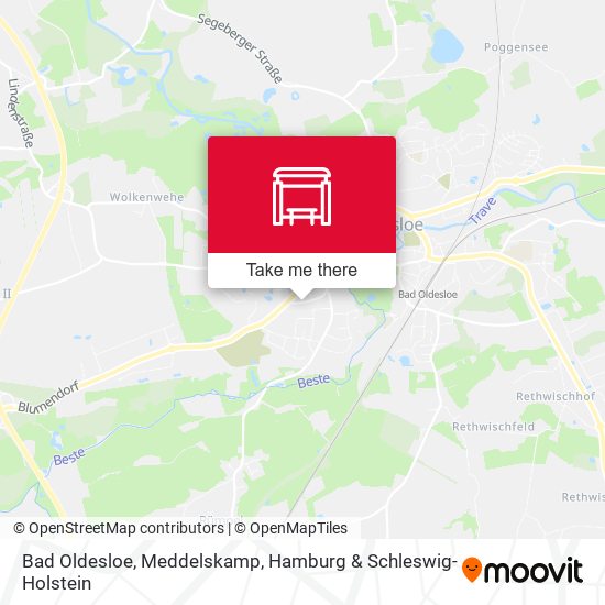 Bad Oldesloe, Meddelskamp map