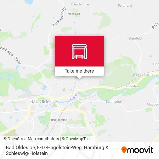 Bad Oldesloe, F.-D.-Hagelstein-Weg map