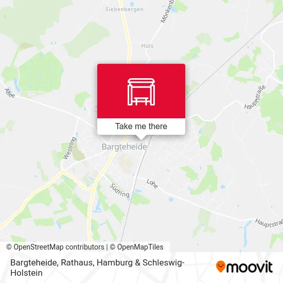 Bargteheide, Rathaus map