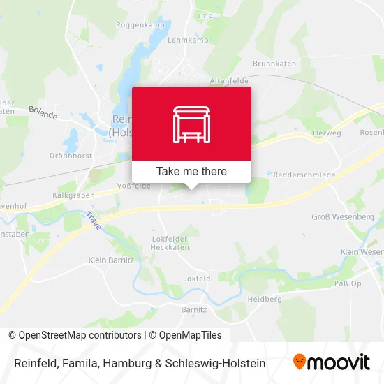 Reinfeld, Famila map