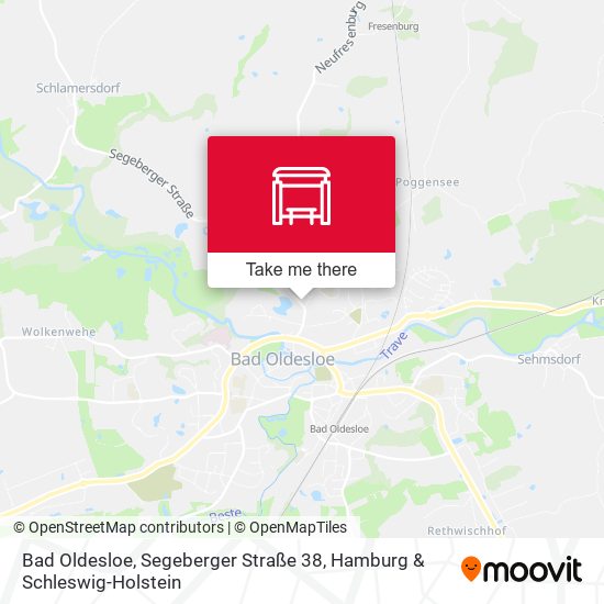 Bad Oldesloe, Segeberger Straße 38 map
