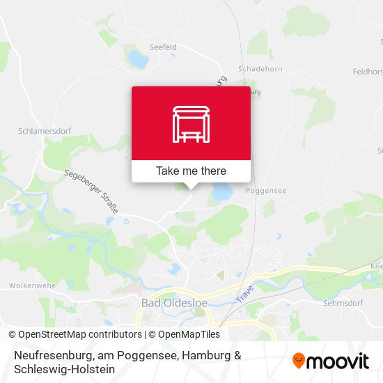 Neufresenburg, am Poggensee map